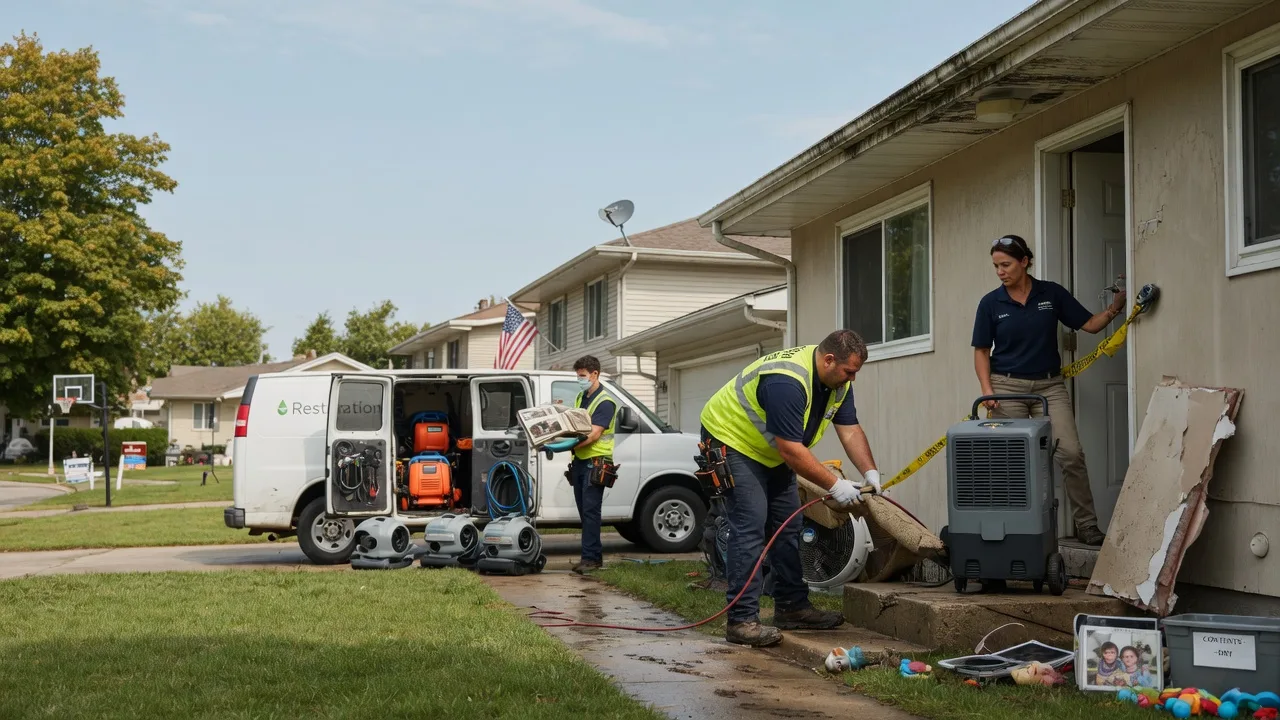 Water Damage Restoration in Flint, MI near me